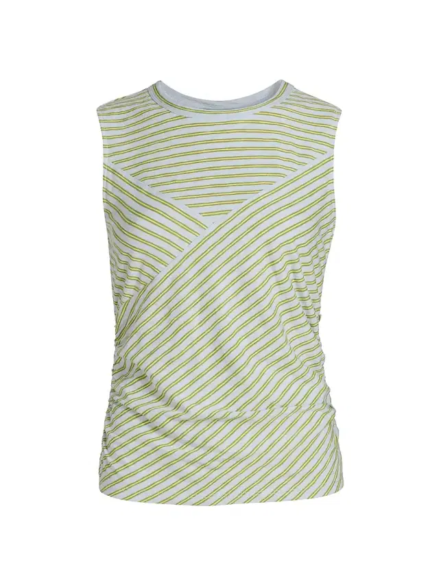 Veronica Beard Women's Johana Striped Tank Top - Banded Stripe
