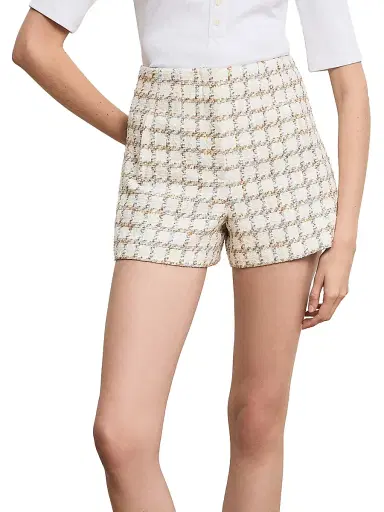 Veronica Beard Women's Jazmin Tweed Shorts | Thumbnail 6 Veronica Beard Women's Jazmin Tweed Shorts | Thumbnail 6