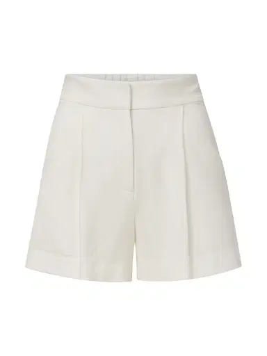 Veronica Beard Women's Marbeau Pleated Shorts - Dove - Size 16 | Thumbnail 1 Veronica Beard Women's Marbeau Pleated Shorts - Dove - Size 16 | Thumbnail 1