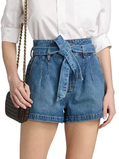 Veronica Beard Women's Jaylen Denim Shorts - Serendipity - Size 32 | Thumbnail 3 Veronica Beard Women's Jaylen Denim Shorts - Serendipity - Size 32 | Thumbnail 3
