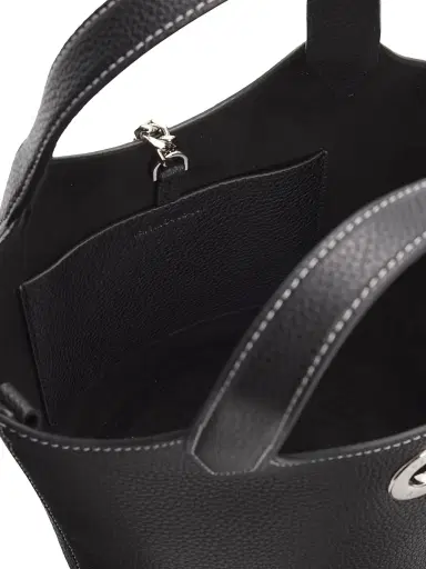 Veronica Beard Women's Anchor Leather Bag - Black | Thumbnail 4 Veronica Beard Women's Anchor Leather Bag - Black | Thumbnail 4