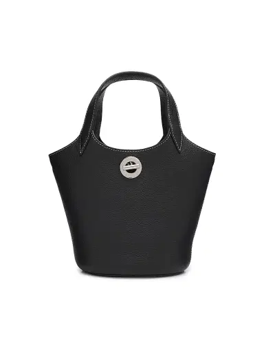 Veronica Beard Women's Anchor Leather Bag - Black | Thumbnail 1 Veronica Beard Women's Anchor Leather Bag - Black | Thumbnail 1