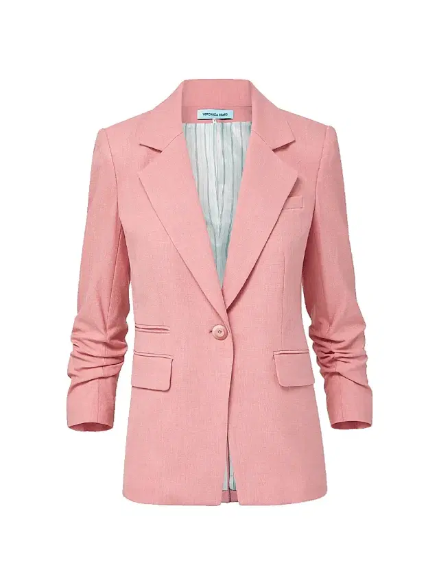 Veronica Beard Women's Battista Dickey Notch Lapel Jacket - Petal