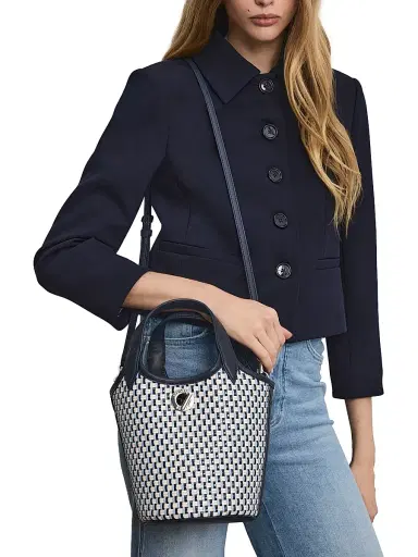 Veronica Beard Women's Anchor Woven Bag | Thumbnail 2 Veronica Beard Women's Anchor Woven Bag | Thumbnail 2