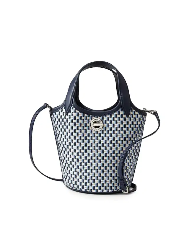 Veronica Beard Women's Anchor Woven Bag - Navy Multi