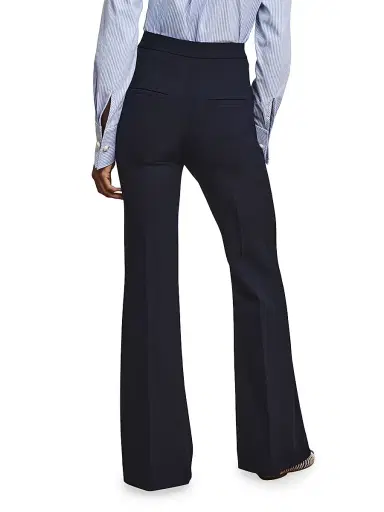 Veronica Beard Women's Arden High-Rise Bootcut Pants | Thumbnail 4 Veronica Beard Women's Arden High-Rise Bootcut Pants | Thumbnail 4