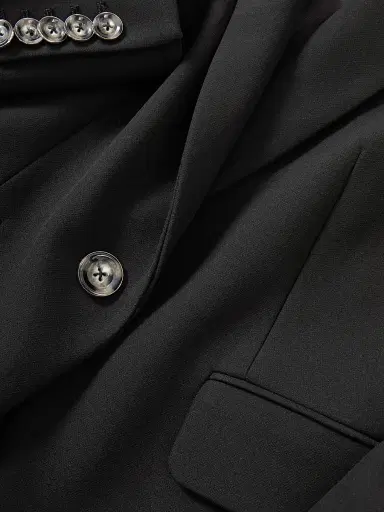 Veronica Beard Women's Miller Peak-Lapel Blazer - Black - Size 2 | Thumbnail 6