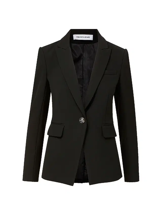 Veronica Beard Women's Miller Peak-Lapel Blazer - Black