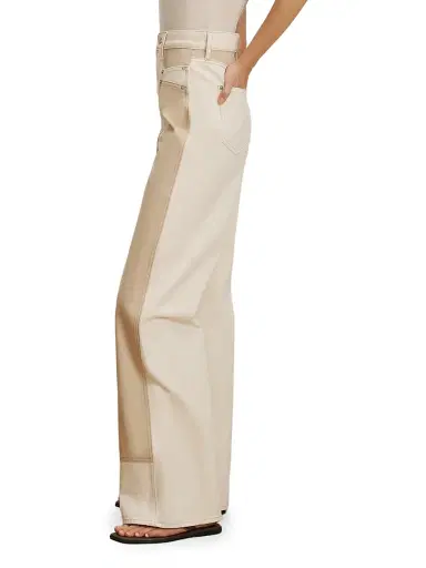 Veronica Beard Women's Taylor High-Rise Wide-Leg Jeans | Thumbnail 4