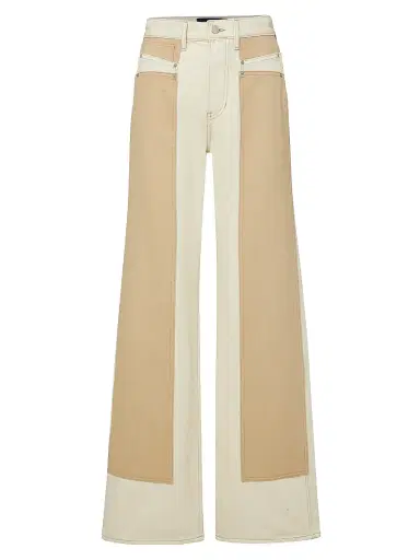 Veronica Beard Women's Taylor High-Rise Wide-Leg Jeans | Thumbnail 1