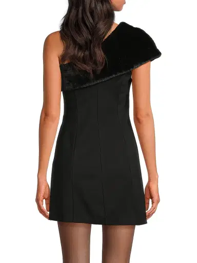 Hutch Women's Brynn One-Shoulder Sheath Minidress | Thumbnail 5 Hutch Women's Brynn One-Shoulder Sheath Minidress | Thumbnail 5