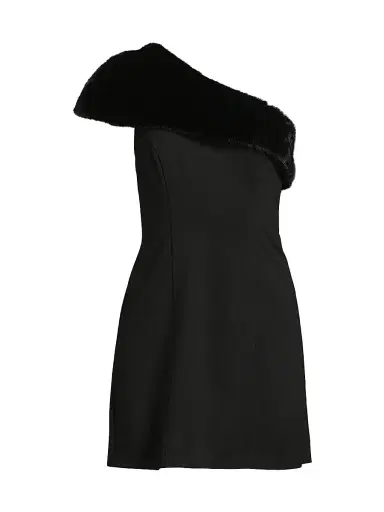Hutch Women's Brynn One-Shoulder Sheath Minidress | Thumbnail 1 Hutch Women's Brynn One-Shoulder Sheath Minidress | Thumbnail 1