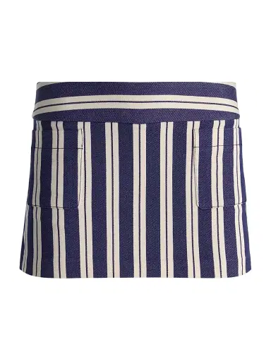 Alice + Olivia Women's Ace Striped High-Rise Skort | Thumbnail 1