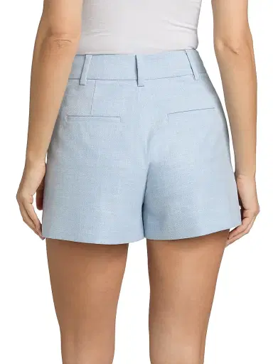 Generation Love Women's Sena Chambray Suiting Shorts | Thumbnail 5