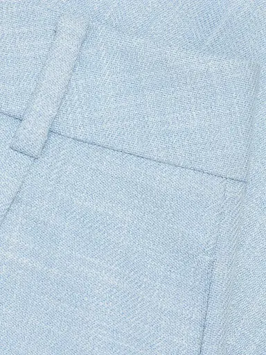 Generation Love Women's Sena Chambray Suiting Shorts | Thumbnail 7