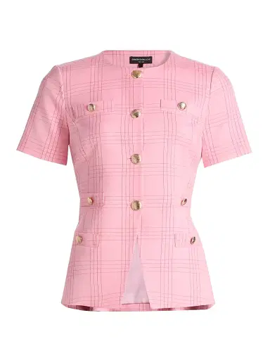 Generation Love Women's Reyes Windowpane Check Jacket | Thumbnail 1 Generation Love Women's Reyes Windowpane Check Jacket | Thumbnail 1