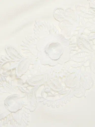 Generation Love Women's Shiloh 3D Lace Combo Top - White | Thumbnail 7