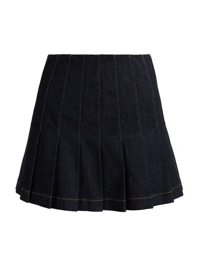 ALICE + OLIVIA Women's Carter Denim Miniskirt - Dark Rinse