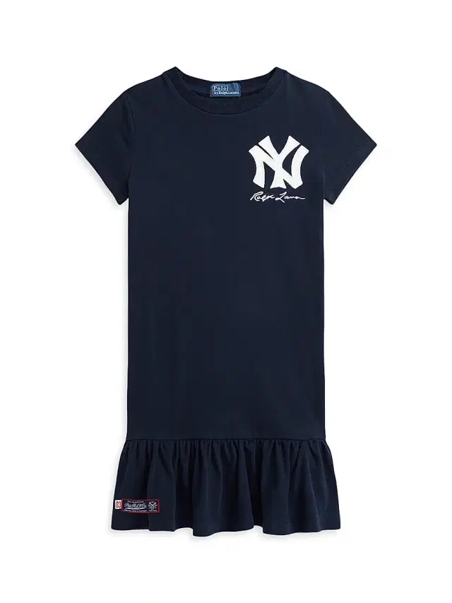 Polo Ralph Lauren Little Girl's & Girl's Yankees T-Shirt Dress - Aviator Navy
