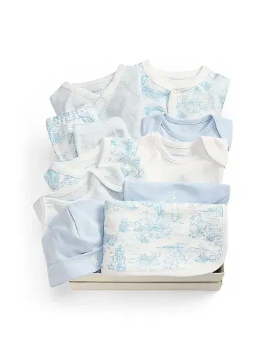 Polo Ralph Lauren Baby Boy's Gift Box Set - Blue Multi | Thumbnail 1