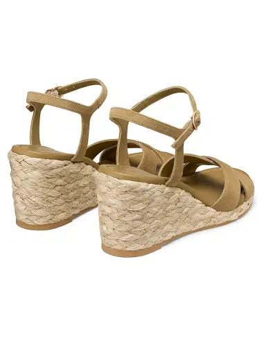 Stuart Weitzman Women's Dayna 65MM Suede Espadrille Wedge Sandals | Thumbnail 3 Stuart Weitzman Women's Dayna 65MM Suede Espadrille Wedge Sandals | Thumbnail 3