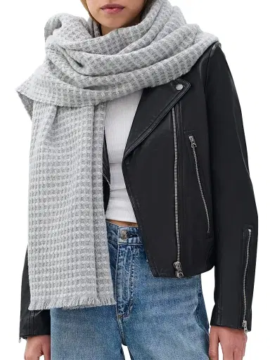 rag & bone Women's Joni Wool Scarf | Thumbnail 2 rag & bone Women's Joni Wool Scarf | Thumbnail 2