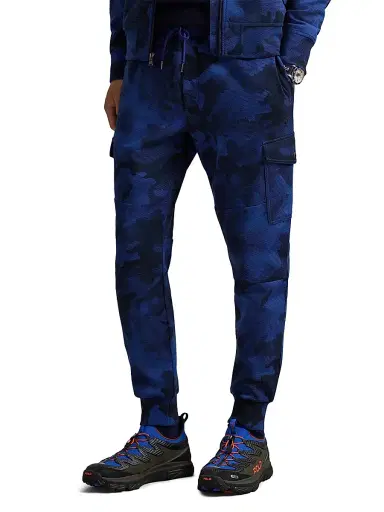 Polo Ralph Lauren Men's Double-Knit Tech Jogger Sweatpants - Spy Camo - Size Small | Thumbnail 3 Polo Ralph Lauren Men's Double-Knit Tech Jogger Sweatpants - Spy Camo - Size Small | Thumbnail 3
