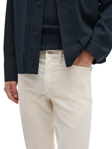 rag & bone Men's Fit 2 Cotton-Blend Mid-Rise Jeans - Ecru | Thumbnail 5