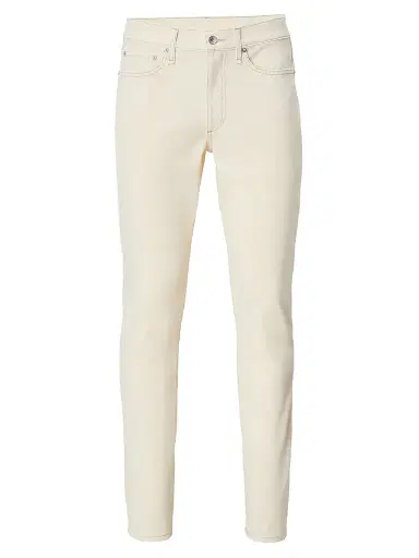 rag & bone Men's Fit 2 Cotton-Blend Mid-Rise Jeans - Ecru | Thumbnail 1