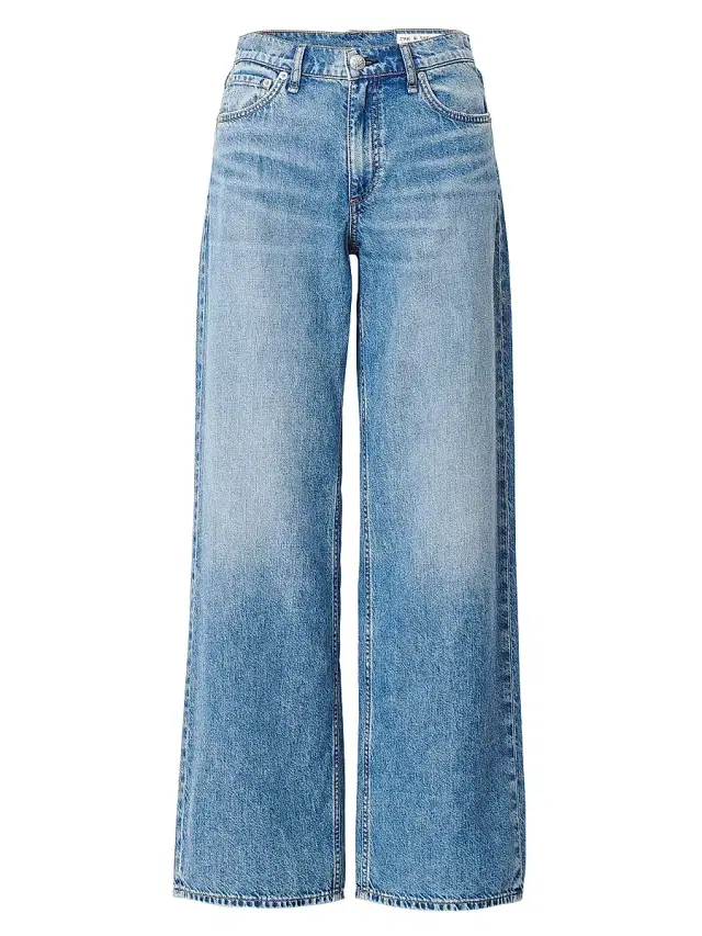 rag & bone Women's Flexi Andi Wide-Leg Jeans - Lyon