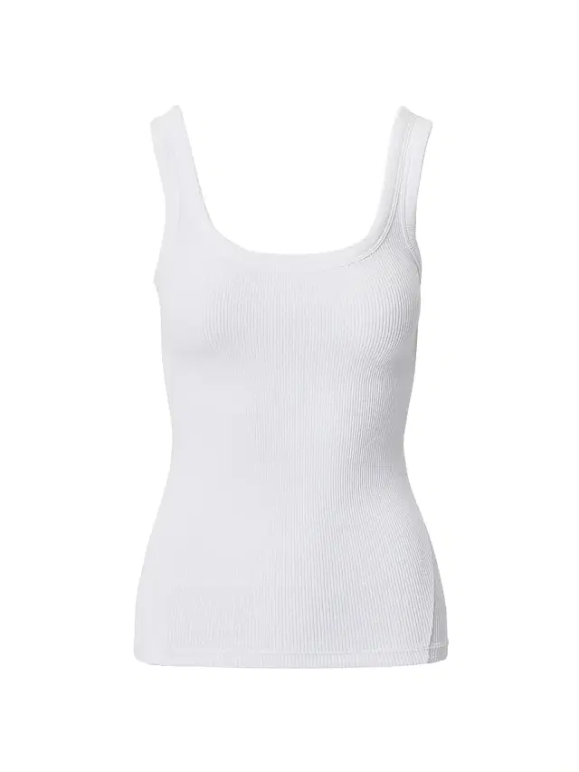 rag & bone Women's The Essential Rib-Knit Tank - White