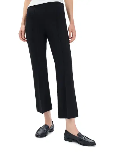 rag & bone Women's Irina Kick Flare Pants - Black | Thumbnail 3