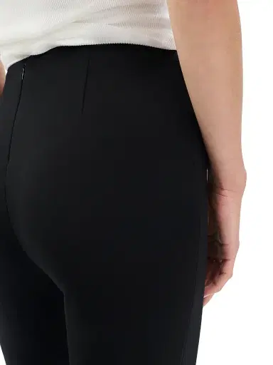 rag & bone Women's Irina Kick Flare Pants - Black | Thumbnail 6