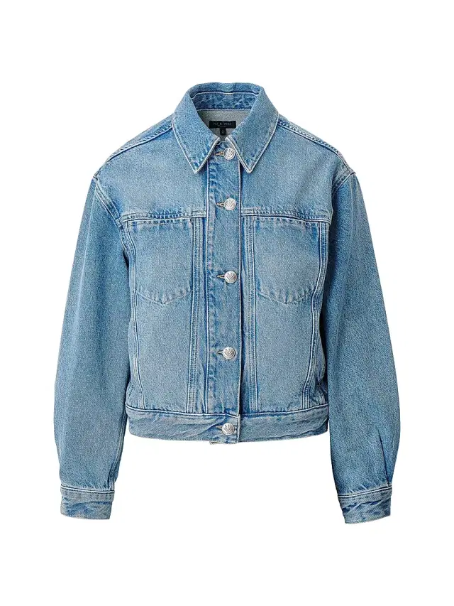 rag & bone Women's Marie Denim Trucker Jacket - Everglade