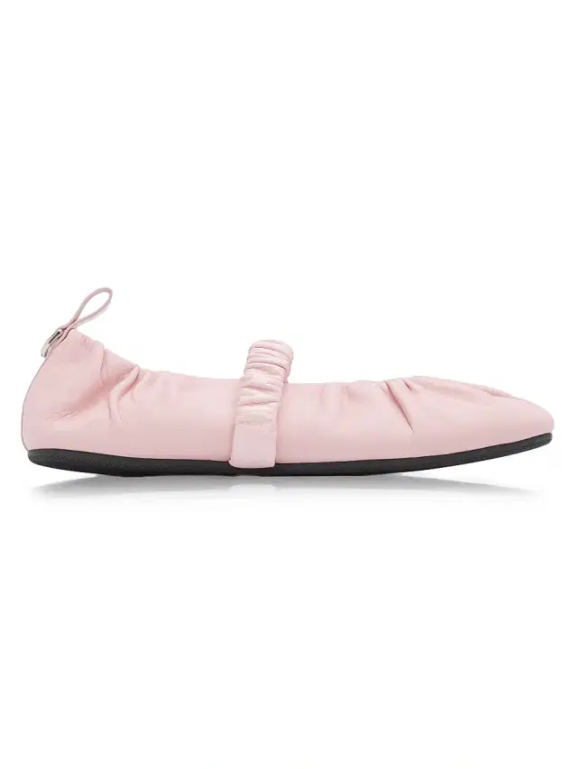 rag & bone Women's Spire Ruched Leather Mary Jane Flats - Blush