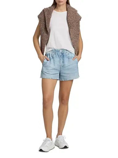 rag & bone Women's rb Miramar Terry Walking Shorts - Scott | Thumbnail 2