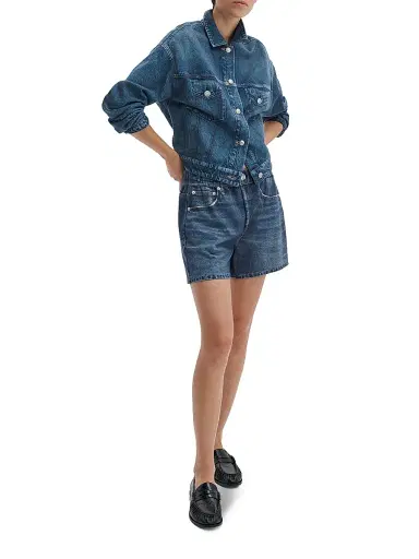 rag & bone Women's rb Miramar Terry Walking Shorts - Scott | Thumbnail 4