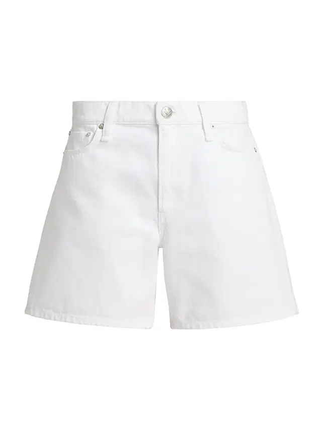 rag & bone Women's Kaia Denim Shorts - White