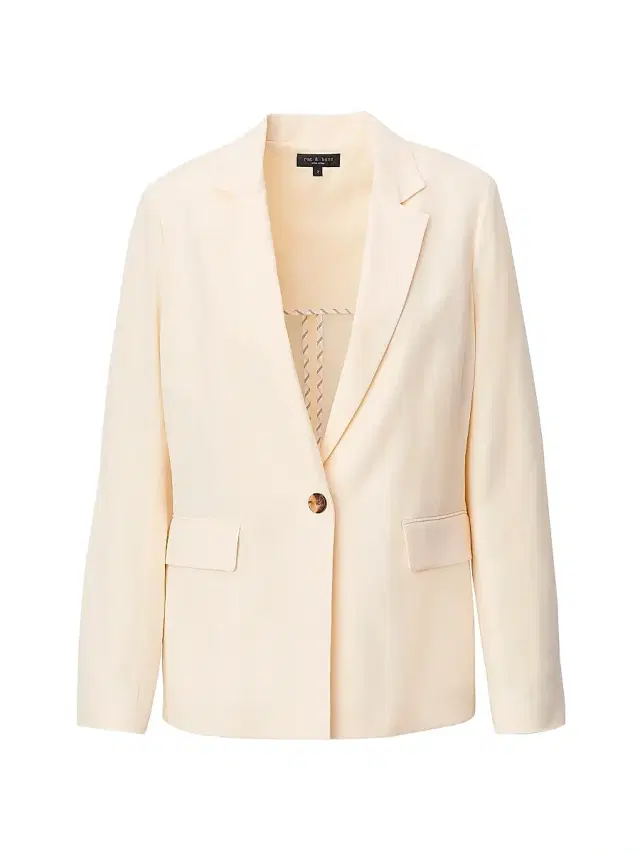rag & bone Women's Jennie Linen Blazer -
