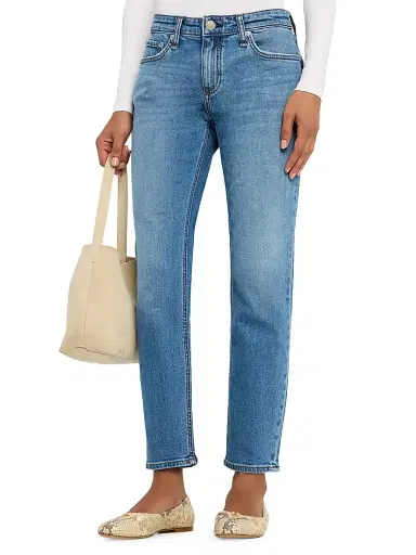 rag & bone Women's Dre Low-Rise Stretch Boyfriend Jeans - Julienne | Thumbnail 3