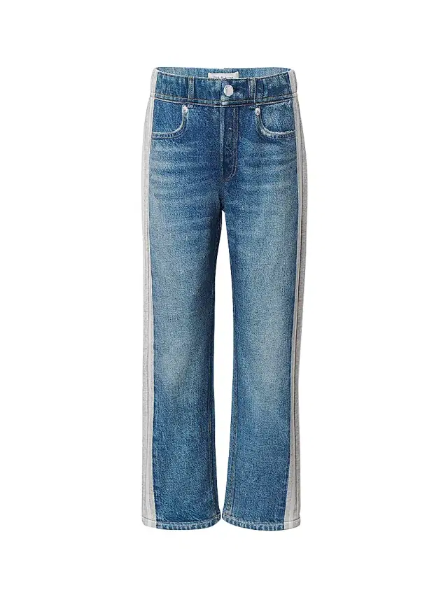 rag & bone Baby's, Little Kid's & Kid's Mini Miramar Terry Combo Wide-Leg Pants - Sport