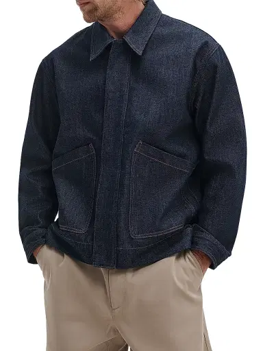 rag & bone Men's Hudson Denim Jacket - Resin Rinse | Thumbnail 4