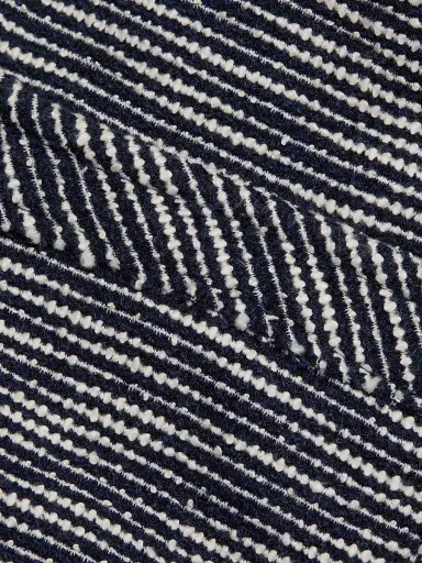 rag & bone Women's Clarice Striped Woven Jacket - Navy Multi | Thumbnail 6