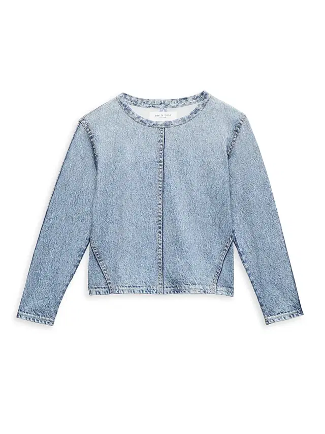 rag & bone Baby's, Little Girl's & Girl's Mini Miramar Long-Sleeve T-Shirt - Tessa Blue