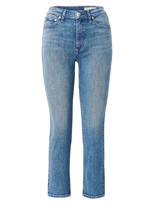 rag & bone Women's Flexi Wren Slim-Fit Ankle Jeans - Herman