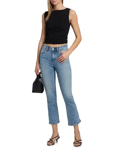 rag & bone Women's Flexi Peyton Cotton-Blend Kick-Flare Jeans | Thumbnail 2