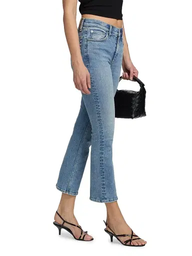 rag & bone Women's Flexi Peyton Cotton-Blend Kick-Flare Jeans | Thumbnail 4
