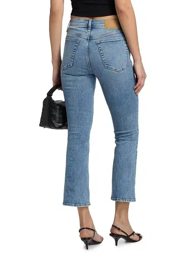 rag & bone Women's Flexi Peyton Cotton-Blend Kick-Flare Jeans | Thumbnail 5