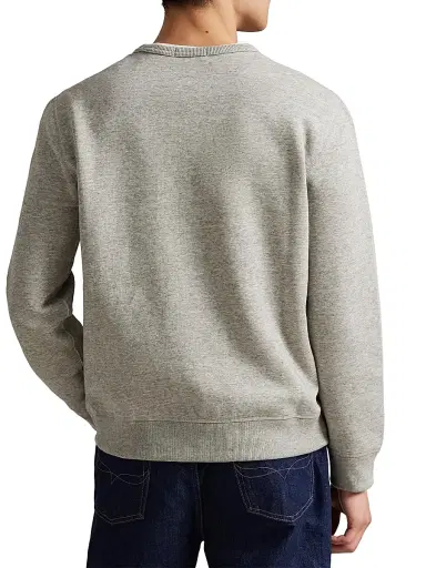 Polo Ralph Lauren Men's Ski Polo Bear Cotton-Blend Top - Loft Heather Active Bear - Size XXL | Thumbnail 4 Polo Ralph Lauren Men's Ski Polo Bear Cotton-Blend Top - Loft Heather Active Bear - Size XXL | Thumbnail 4