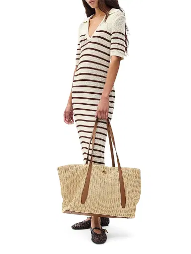 rag & bone Women's Costi Striped Cotton-Blend Knit Maxi Dress - | Thumbnail 2